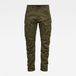 G-Star Rovic Zip 3D Regular Tapered Heren Joggingbroek Katoen Elastaan Denim Groen W26 x L31