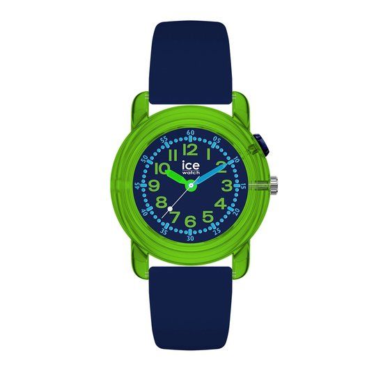 Ice Watch ICE find - Dino 024912 Horloge - Siliconen - Blauw - Ø 34 mm