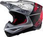 Alpinestars Supertech S-M10 Flood Casque ECE 22.06 Argent Noir Orange Fluo M&G Taille L