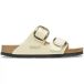 Birkenstock Claquettes en cuir naturel femme Arizona Big Buckle