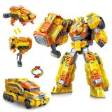QUANTUM HEROES DINOSTER Amber Strike 2-in-1 robot en voertuig