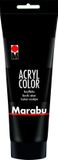 Marabu acrylverf 225 ml Zwart