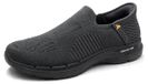 Chaussures basses 40 - Chaussures sans lacets - Chaussures de loisirs grises - pour homme