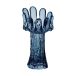 Kosta Boda Solros 18 cm Bleu photophore en verre circulaire