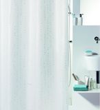 Spirella Douchegordijn Polyester – Anti-Schimmel Douchegordijn – Waterdicht Douchegordijn voor de Badkamer