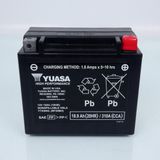 Yuasa Batterie SLA pour Moto Harley Davidson 1250 Vrsc V-Rod 2008-2010 YTX20HL-BS / YTX20HL / 12V 18.9Ah