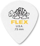468P.73 Jim Dunlop Tortex Flex Jazz III Plectrums - 0.73 mm - Player's Pack