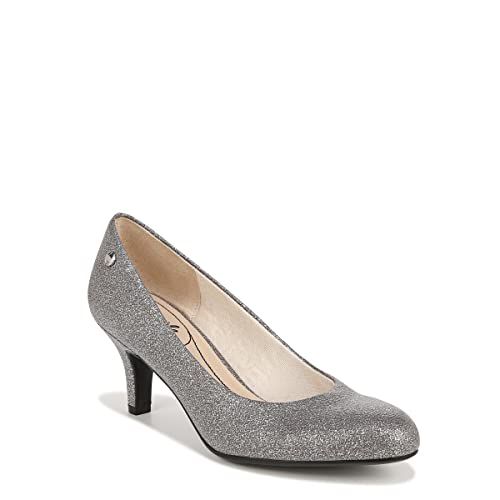 LifeStride Parigi - Pumps voor dames - Zilver metallic - Maat 38 (5 UK Wide)