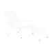 1898 Chaise longue Messina Crystal white