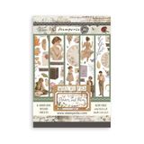 Stamperia Washi Pad (Flowers and Poems) (A5)