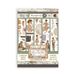 Stamperia Washi Pad (Flowers and Poems) (A5)