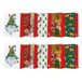PAW Cadeauzakjes voor Kerstmis, 33,5 x 26,5 x 13 cm, 10 stuks, 5 designs, grote cadeauzakjes met handvat
