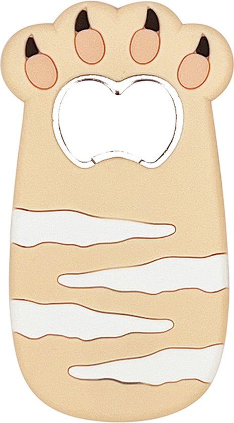 Suck UK Cat Paw Bottle Opener - Brown