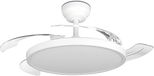BES LED Plafondventilator met Lamp - Brinton Zenin - Wit - 106.7 cm