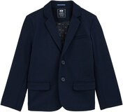 WE Fashion Jongens regular fit blazer met stretch - Dark blue - Size 146/152