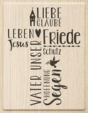 Knorr Prandell 211801112 Houten stempel (Communie & Vormsel) - 6,3 x 8,5 cm
