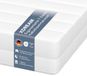XDREAM Pure 7 zones matras 180 x 200 cm | H4 (hardheidsgraad 4) stevig | ergonomische koudschuimmatras | hypoallergeen en antibacterieel | overtrek afneembaar en wasbaar | Öko-Tex gecertificeerd