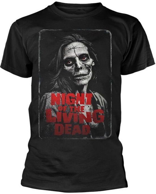 Night Of The Living Dead T-shirt - Zombie F3 - Zwart - XXL