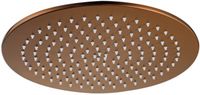 FortiFura Calvi Hoofddouche 30cm rond geborsteld koper