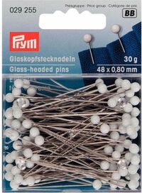 prym GLASKOPSPELDEN ZILVER 0 80 X 48 MM WIT