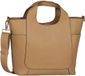 Gabor Adira Zip Shopper Camel Lichtbruin Handtas