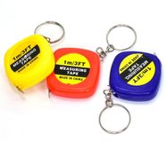 Rolmaat sleutelhanger Centimeter 1M Kleine centimeter willekeurige kleur