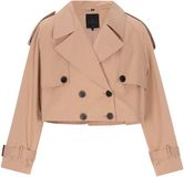 DreiMaster Klassik DreiMaster Trenchcoat Zand Dames L