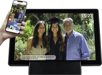 Denver Digitale Fotolijst 10.1 inch - Zwart - WiFi - 16GB - Frameo App