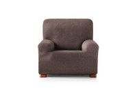 Eysa 3D bankovertrekken, lycra, bruin, 1 stoel