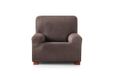 Eysa 3D bankovertrekken, lycra, bruin, 1 stoel