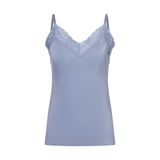 Ten Cate Secrets spaghetti top met kant powder blue voor Dames | Maat L