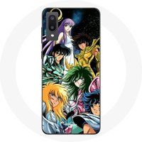 Maniacase Hoesje voor Samsung Galaxy A02 De ridders van de dierenriem Anime Cult Saint Seiya Anime Manga