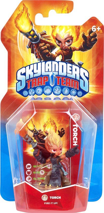 Skylanders Trap Team: Torch - Fire - Add-on - Nintendo Wii, Wii U, PS3, PS4, Xbox One, Xbox 360, 3DS