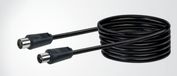 Schwaiger 4004005103779 coax-kabel 7,5 m IEC Zwart