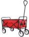 Bolt Edge Bolderkar - Rood - Strandwagen - Opvouwbare tuinwagen - Met duwstang - 115 kg capaciteit