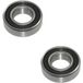 2x Roulement À Billes 6001-2rs 12x28x8mm Étanche Roue Moto Scooter Mobylette Voiture Remorque Tracteur