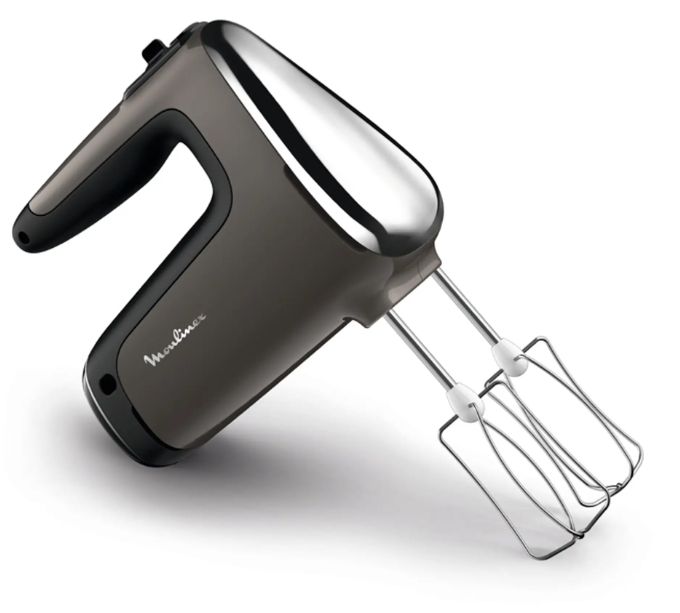 Moulinex PowerMix HM650E10 - Handmixer - Zwart/Grijs