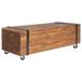 Maison Exclusive Table basse, 110x45x38 cm, teck massif