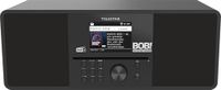 TELESTAR BOBs Rock Radio 2.0 - DAB+/internetradio met cd-speler - zwart