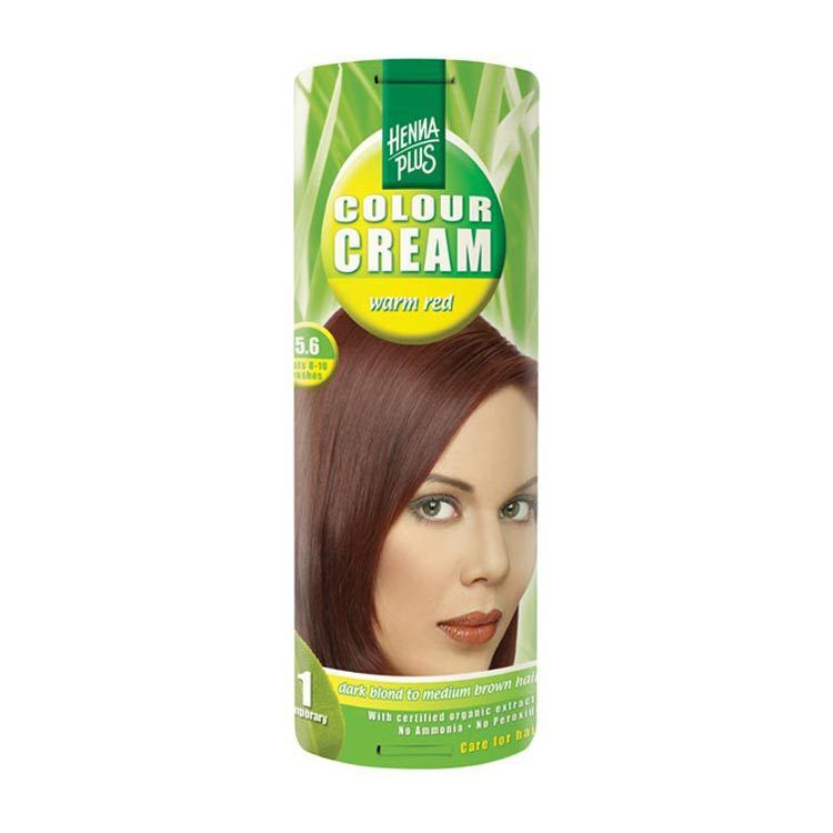 Hennaplus Colour Cream 5.6 Warm Red