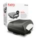 Fato Draaibare dispenser TableTurn voor geïntegreerde servetten 16 x 24, nap-by-napsysteem, bruikbaar op tafel of bank, ABS, kleur zwart