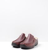 Wolky 0620270 500 Muilen Rood Leer Dames - Rood - 37