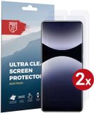 Rosso Screen Protector Geschikt voor Xiaomi Redmi Note 14S | Ultra Clear Duo Pack | TPU Folie | Case Friendly Beschermfolie | 2 Stuks