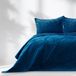 AmeliaHome Laila Glamour Stijl Indigo sprei 240x260 cm