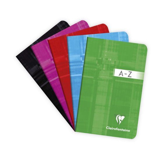 Clairefontaine 3599C, Patroon, Verschillende kleuren, 96 vel, 90 g/m², Softcover, Universeel