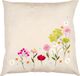 Vervaco Kussen kit Wilde bloemen - 40 x 40 cm