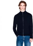 Armani Exchange Trui Met Volledige Rits Blauw 2XL Man