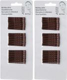 Edco Eindhoven Bv Épingles à cheveux - 120x pièces - cuivre - métal - 5 cm - pinces à cheveux