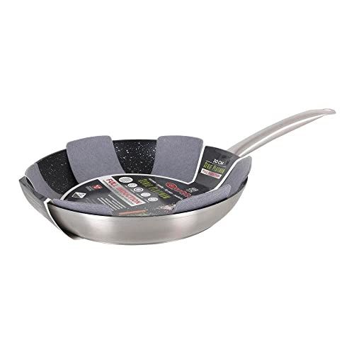 Quttin 30 cm Full Induction Platinum 141336 antiaanbakpan - gesmeed aluminium