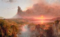 Komar Colours Fotobehang The Andes - Behang - Inclusief Lijm - 400 x 250 CM